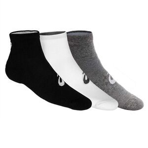 Asics Unisex Adult Quarter Socks (Pack of 3) / Multicolored